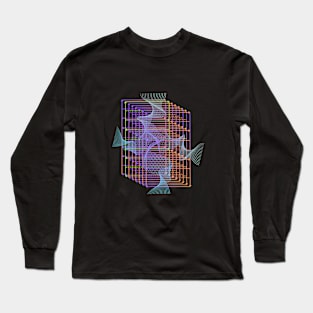 3D animated tee Long Sleeve T-Shirt